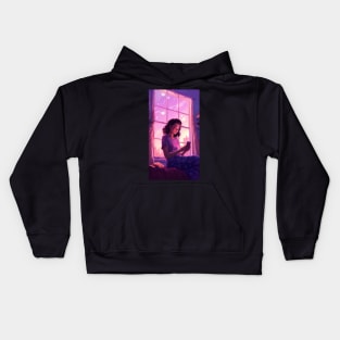 Lofi Girls Dreamscapes Kids Hoodie